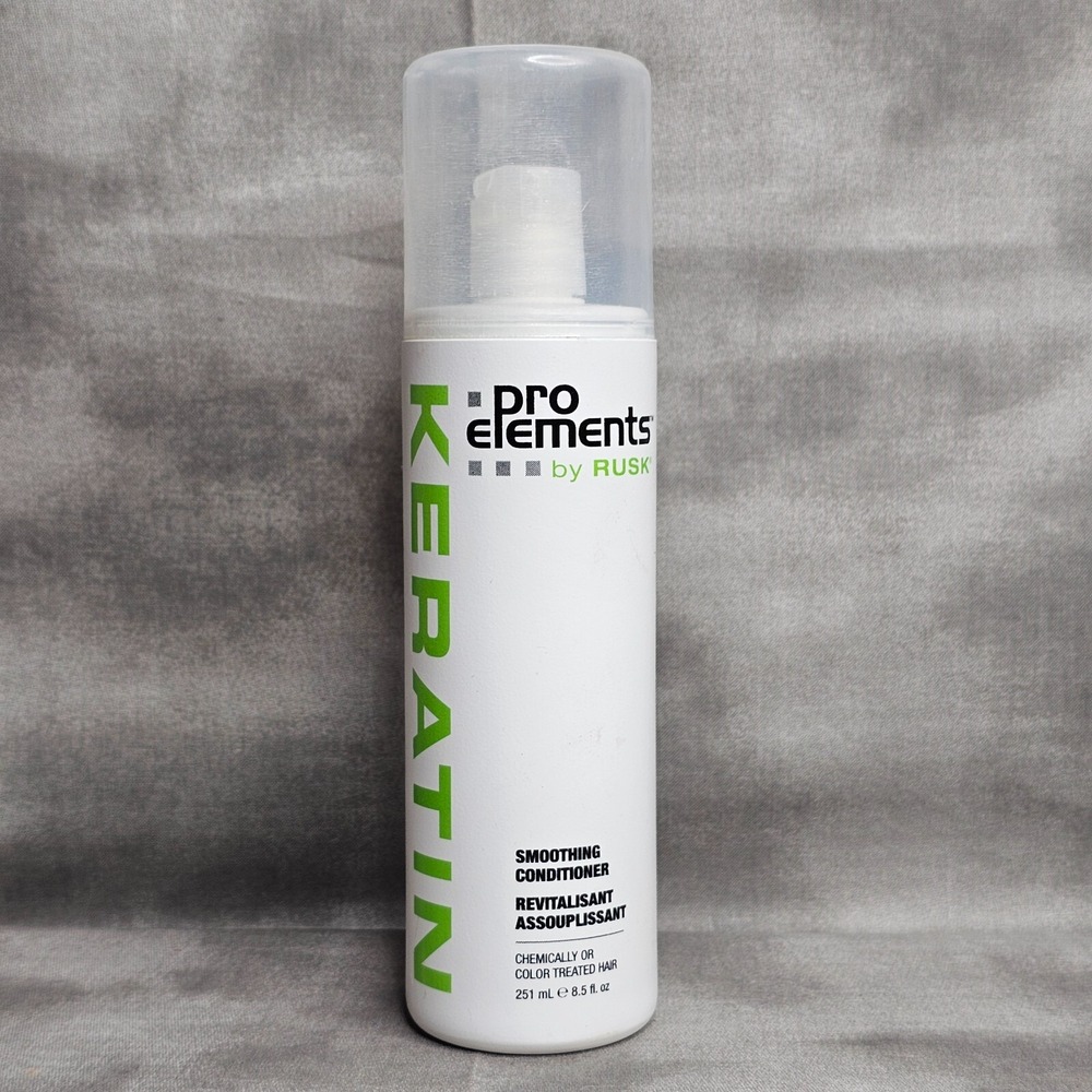 RUSK Pro Elements Keratin Smoothing Conditioner for Colored Hair 8.5‎ oz
